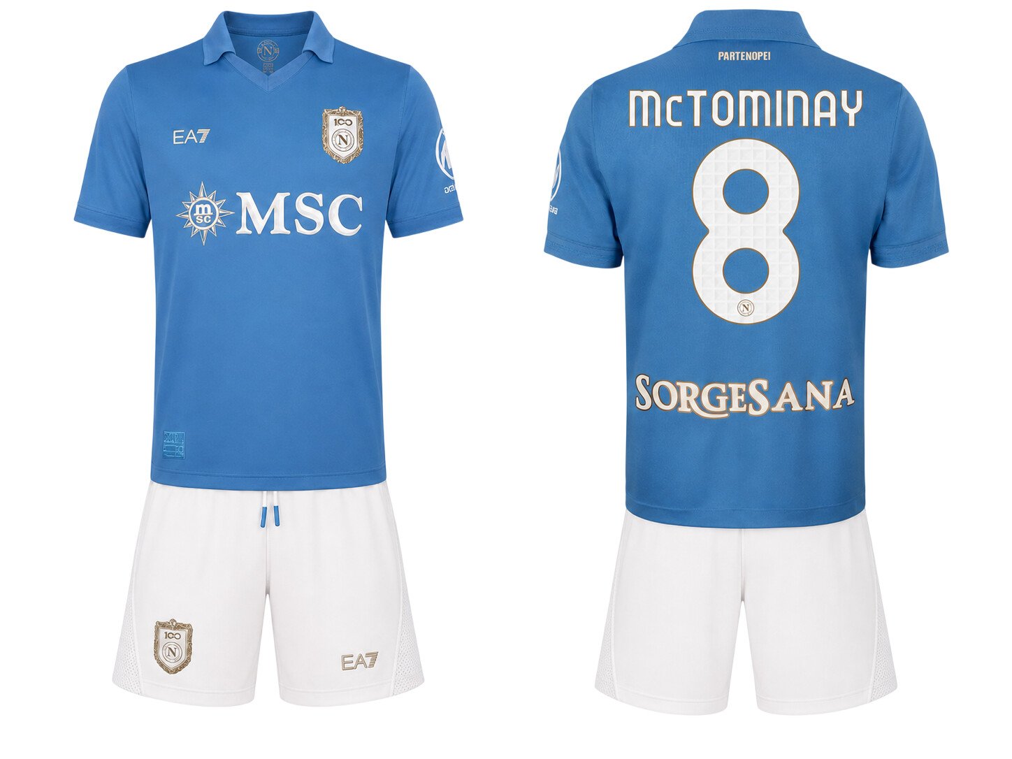 McTominay SSC Napoli 2627 Home Kids Kit