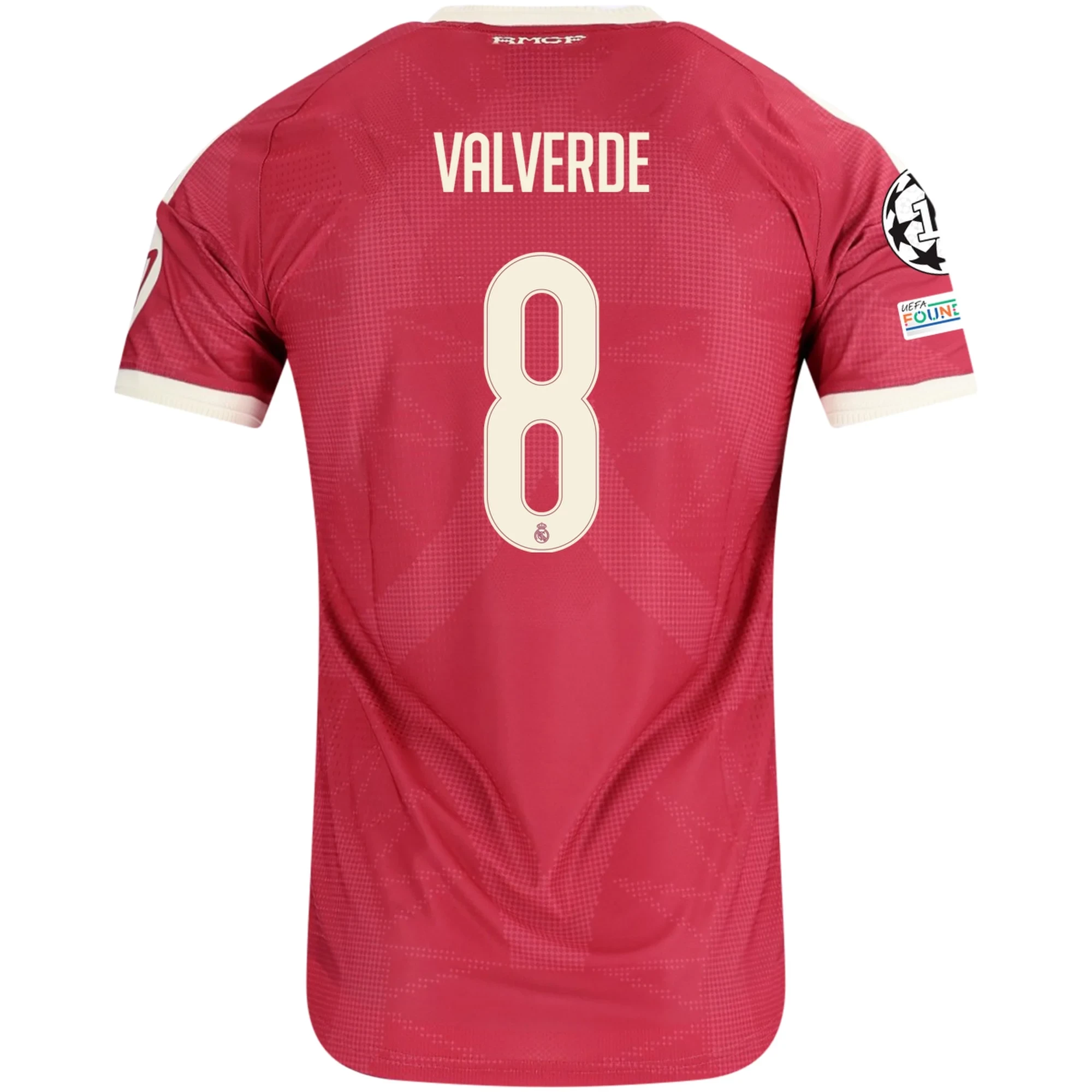 Valverde Real Madrid 2627 Authentic UCL Third Jersey