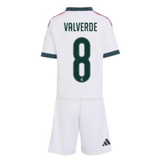 Valverde Real Madrid 26/27 Home Kids Kit