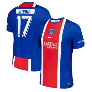 Vitinha PSG 26/27 Home Jersey (Cup printing)