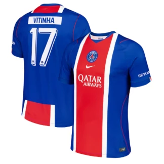 Vitinha PSG 26/27 Home Jersey (Cup printing)