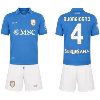 Buongiorno SSC Napoli 26/27 Home Kids Kit