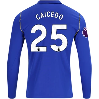 Caicedo Chelsea 26/27 Home Long Sleeve Jersey