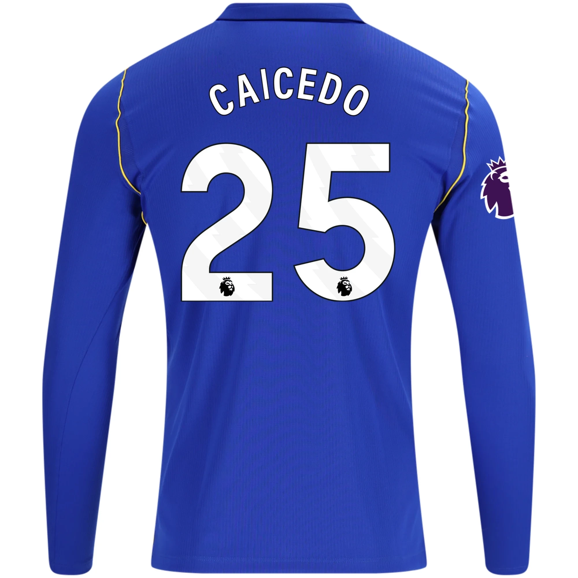Caicedo Chelsea 2627 Home Long Sleeve Jersey