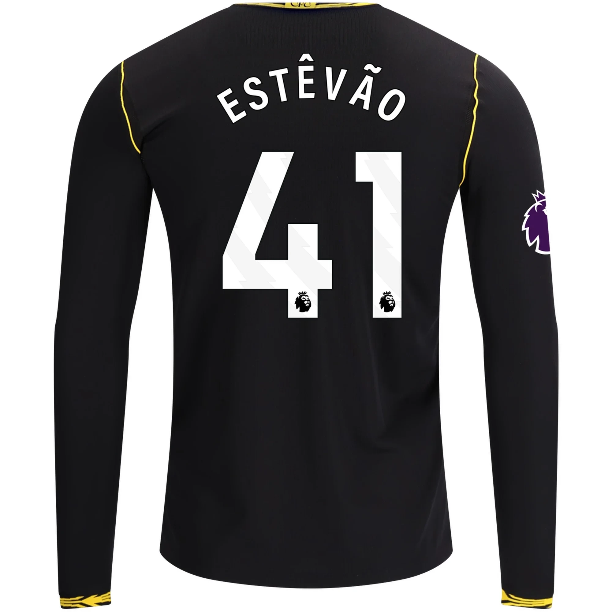 Estevao Chelsea 2627 Away Long Sleeve Jersey