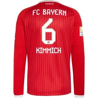Kimmich Bayern Munich 26/27 Home Long Sleeve Jersey