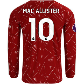 Mac Allister Liverpool 26/27 Home Long Sleeve Jersey