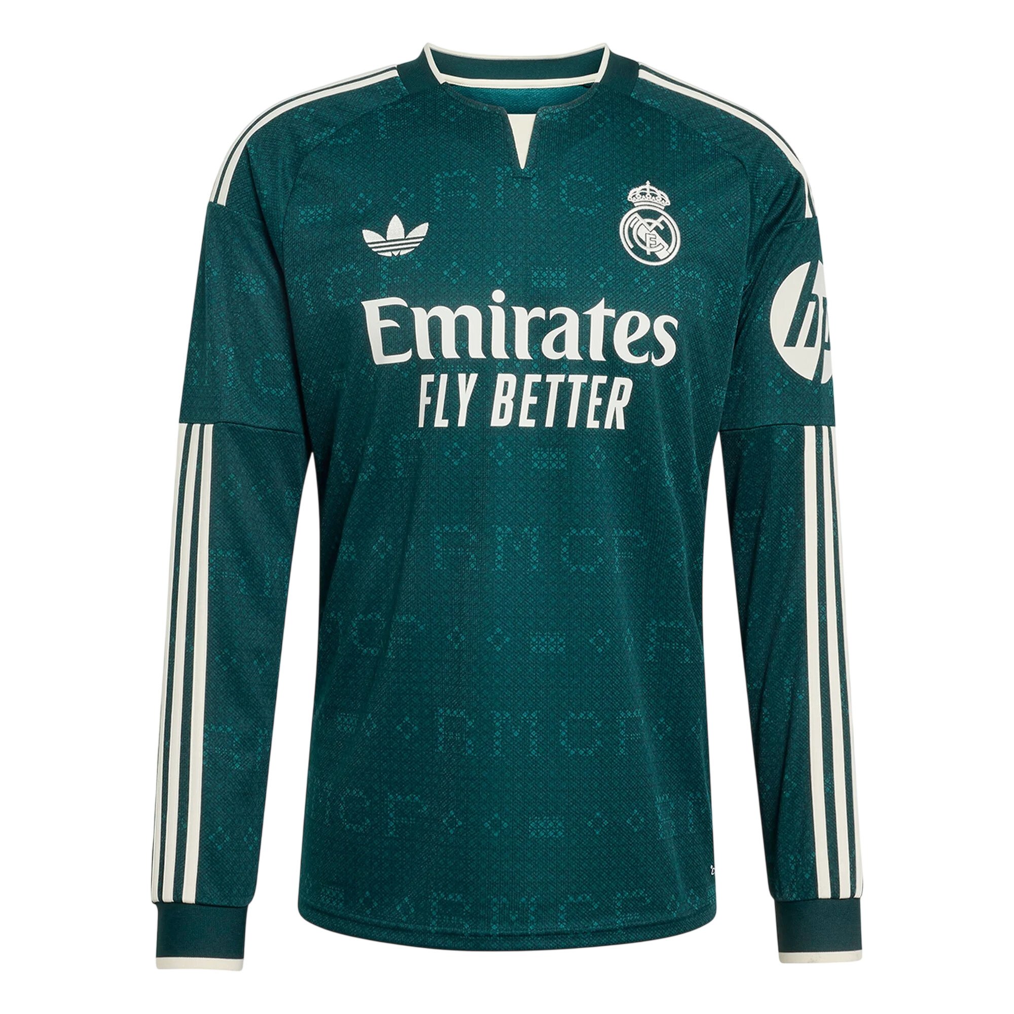 Real Madrid 2627 Away Long Sleeve Jersey-.