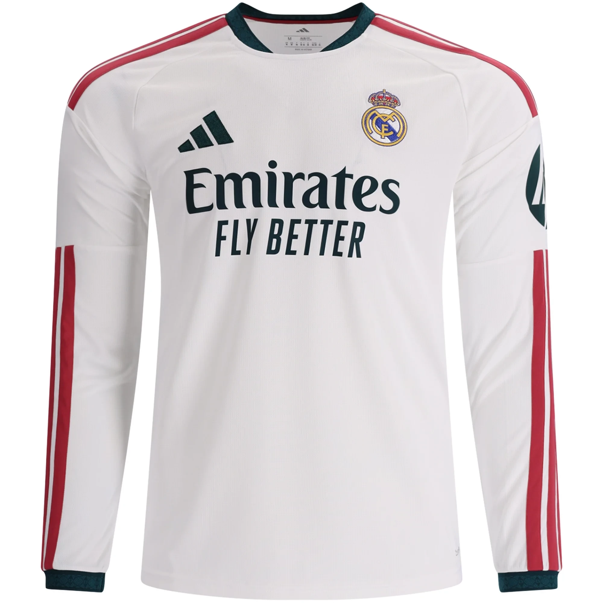 Real Madrid 2627 Home Long Sleeve Jersey
